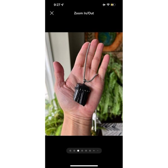 NATURES Shield SET! Black Tourmaline EMF Protection Necklace + Ring - Picture 5 of 12